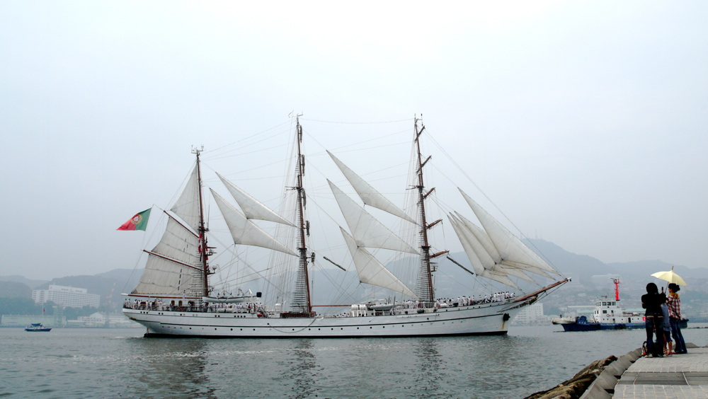 Side view of NRP Sagres