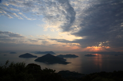 瀬戸内海暮色