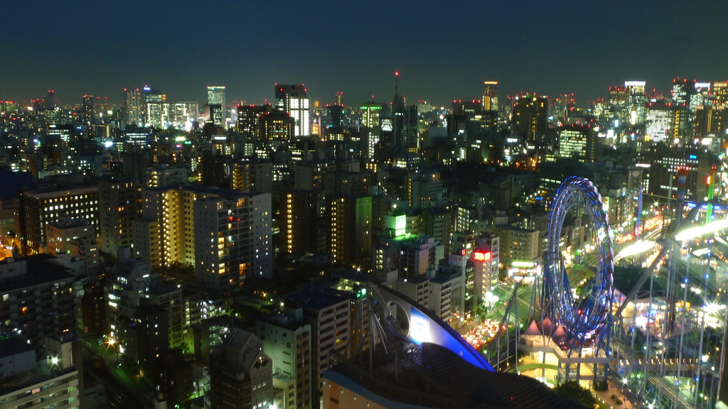 文京区役所からの夜景