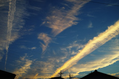 地震雲　かな？