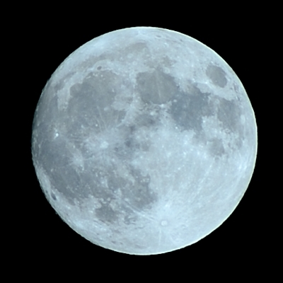 the moon...