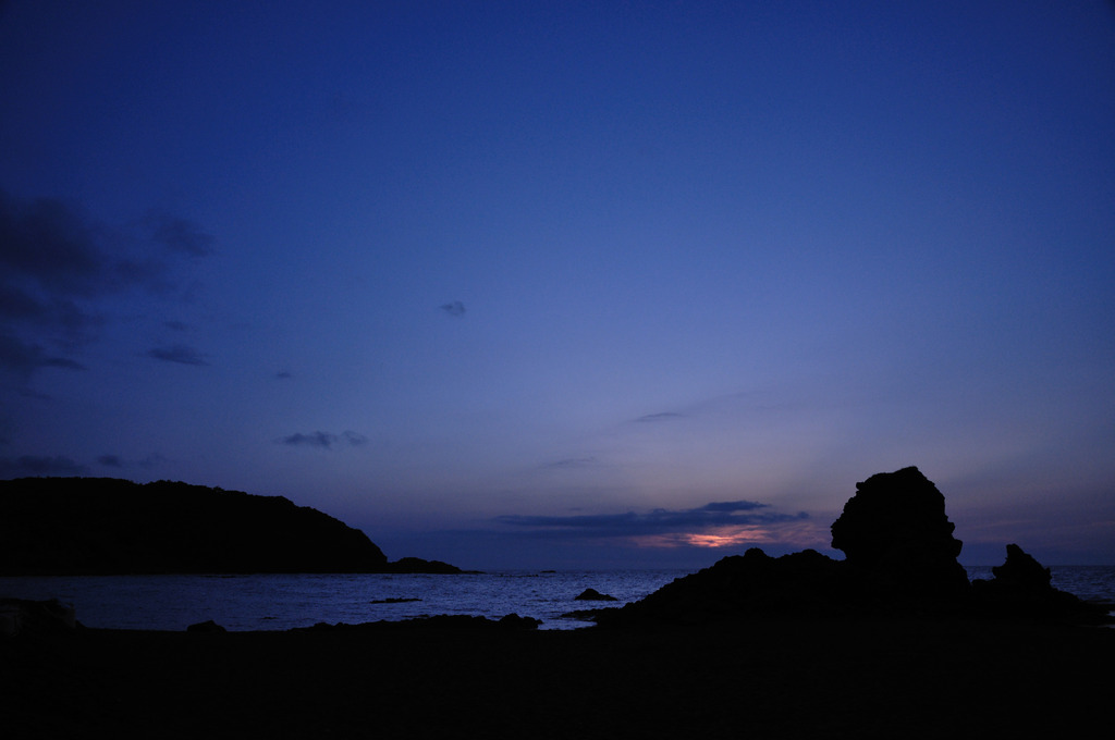 地元の海