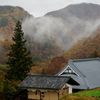 雨上がりの山里