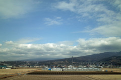 茶畑第二東名と富士山