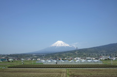 茶畑、温室、第二東名