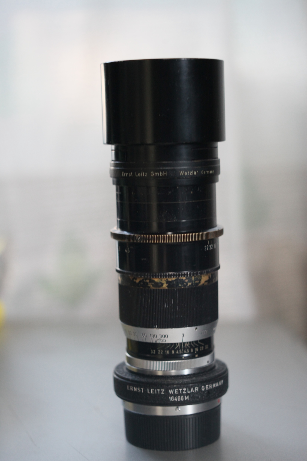 古いレンズを古いレンズで撮影