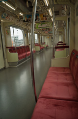 誰もいない車内