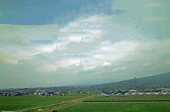 晴れでも富士山見えません
