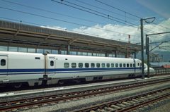 新幹線の写真撮ってみました