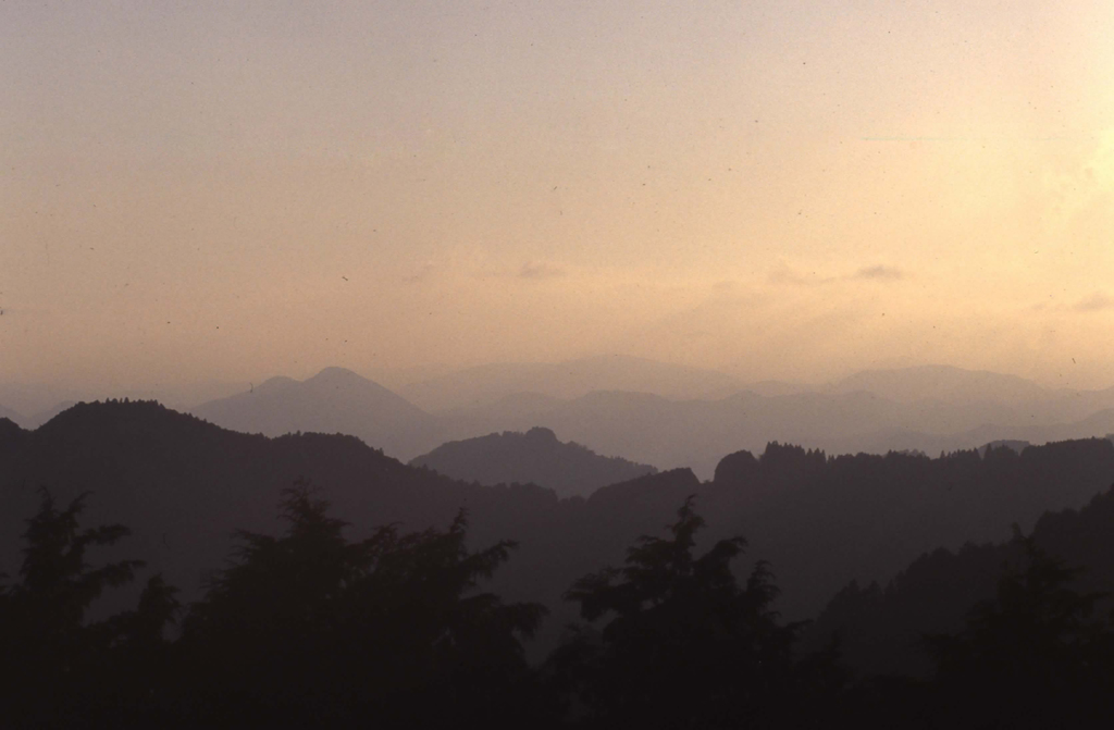 夕暮れ