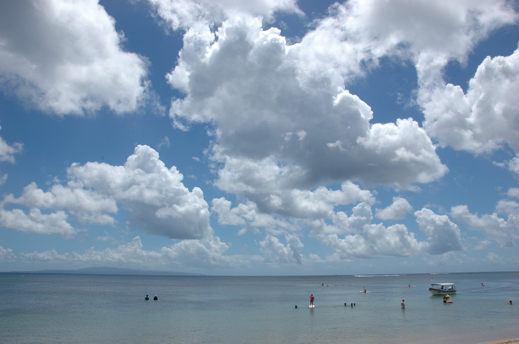 海上の雲