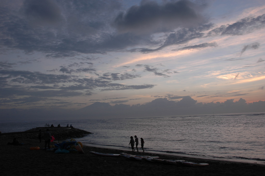 朝の海岸