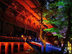 比叡山延暦寺のライトアップ