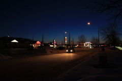 TWILIGHT ON FROZEN STREET