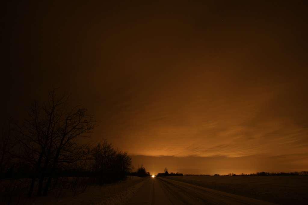 THE OTHER SIDE OF CANADIAN WINTER NIGHT