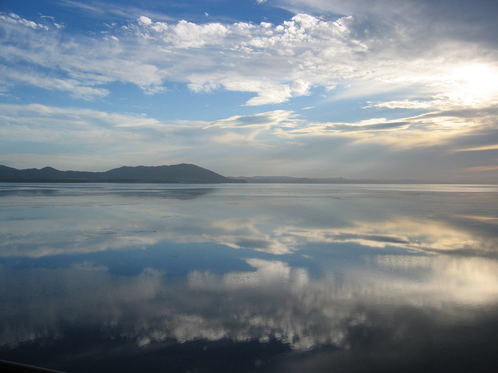 湖と空