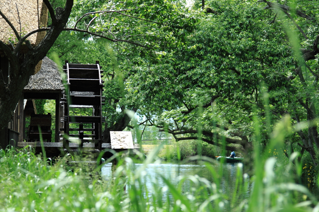 水車小屋のある風景Ⅲ