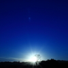 夕日