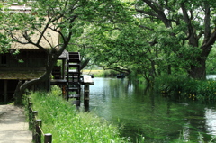 水車小屋のある風景Ⅱ