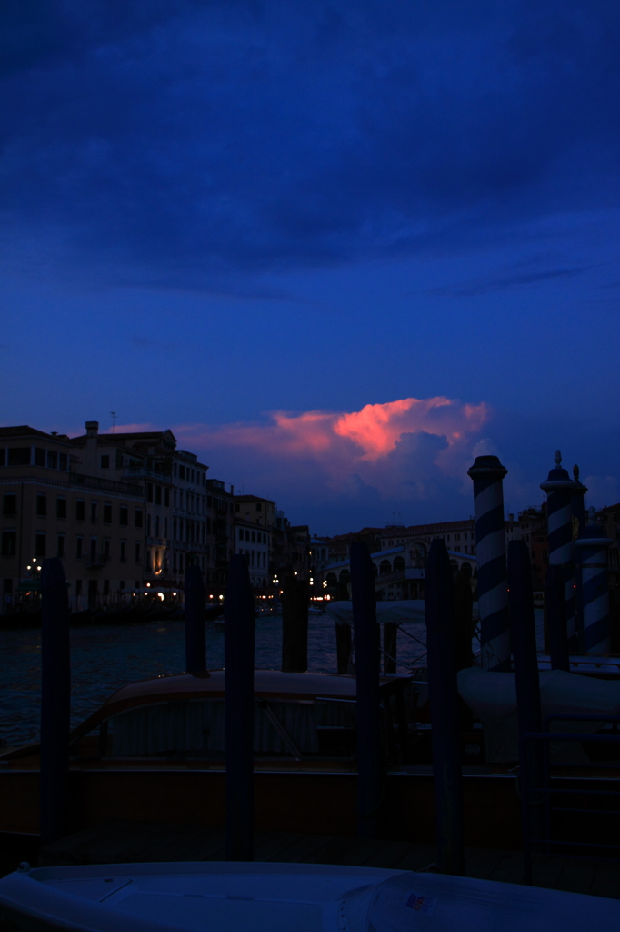 ヴェネツィアの日没