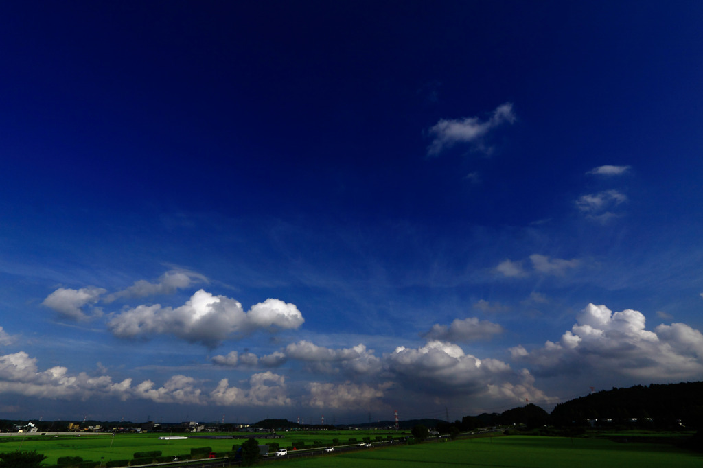 紺碧の空