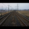 夕暮れ線路
