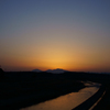卯月の夕暮れ