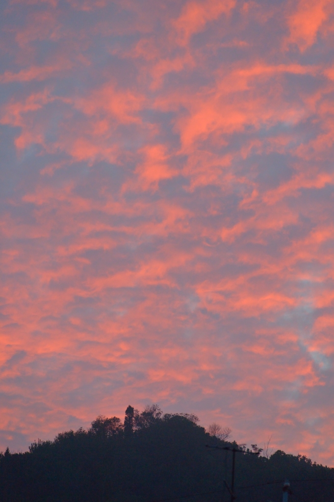 20140707 七夕の夕日