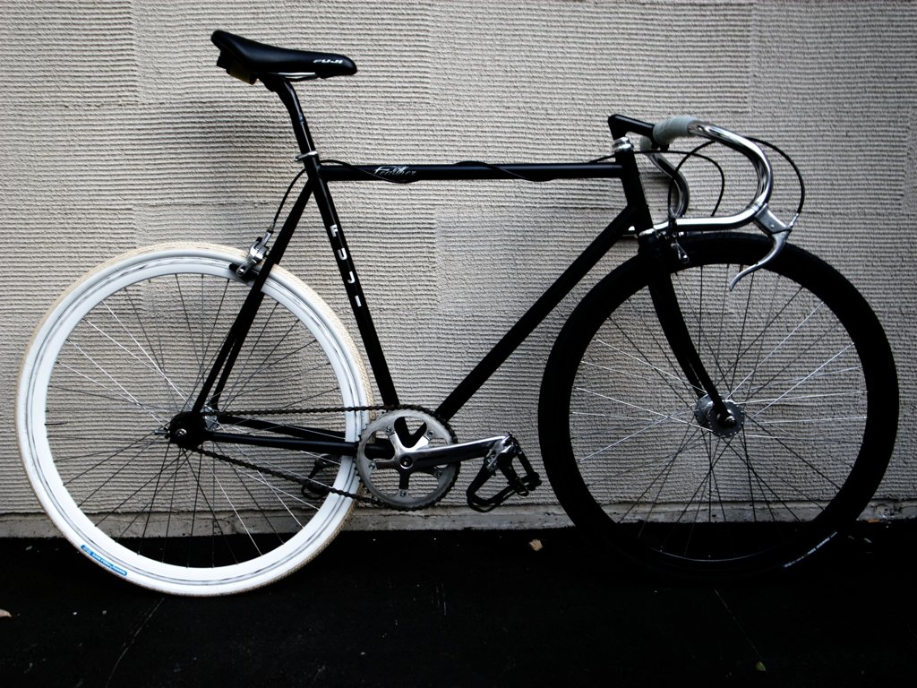 Black and a little white