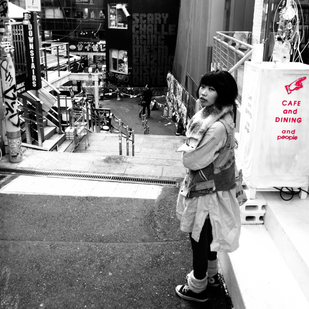 Girl in Shibuya