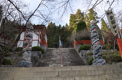 金桜神社の石段_その２