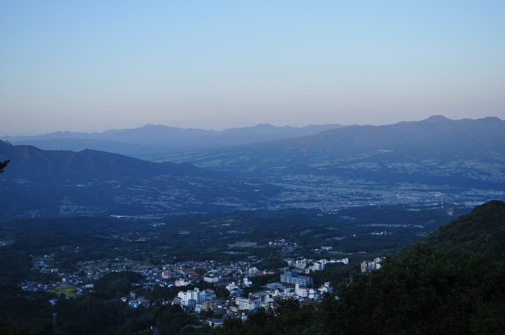 秋の伊香保風景