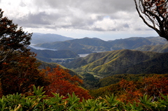 山頂は紅葉