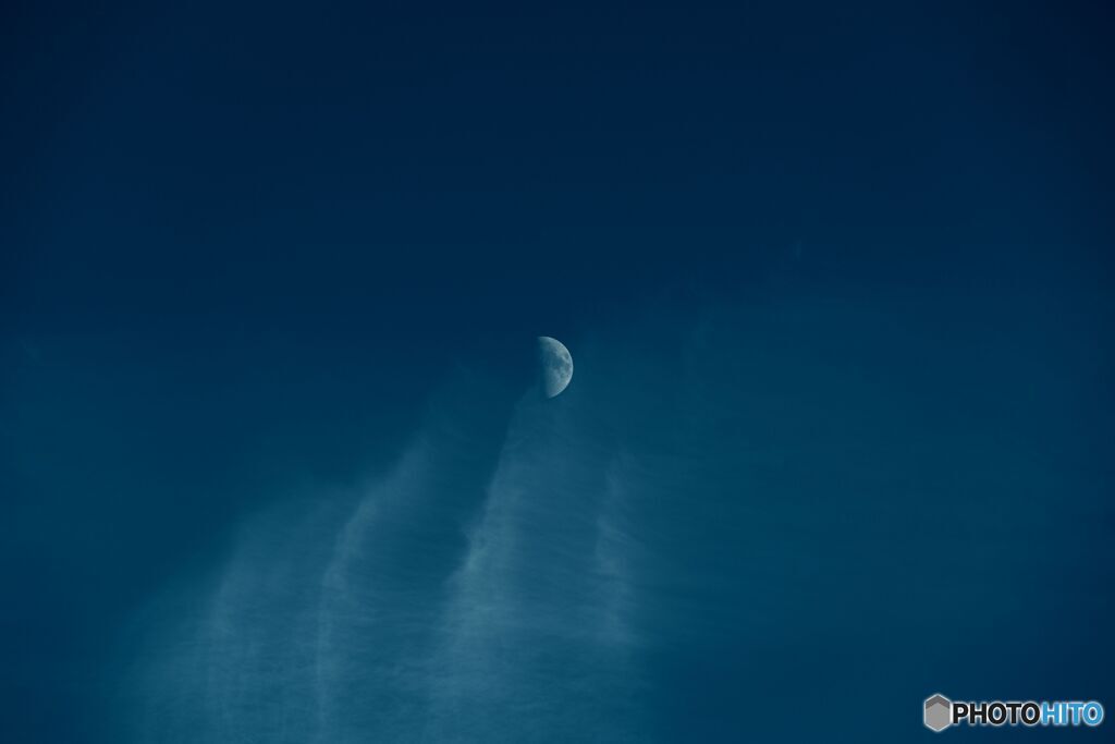 月と雲１