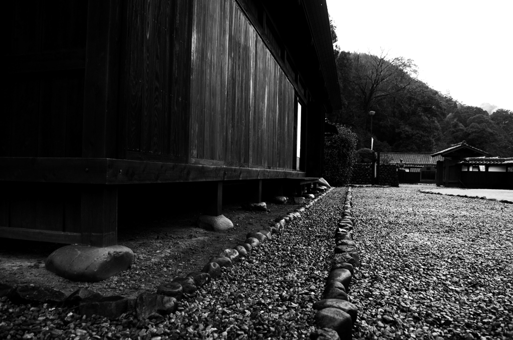 雨上がり。