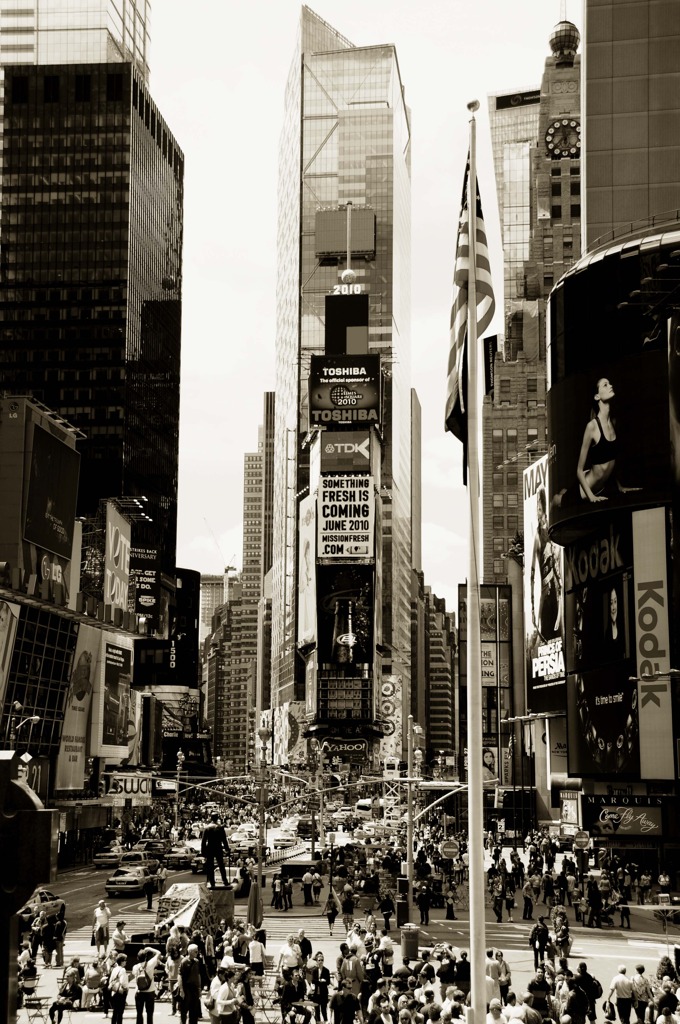 Times Square vertical