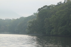 屈斜路湖の朝