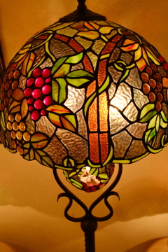 stained glass table light