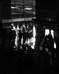 morning ticket gate