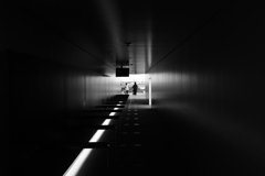 At the end of the monochrome tunnel