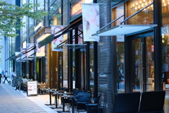 MARUNOUCHI Terrace at dusk