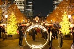 Tokyo Station Christmas Night Markets