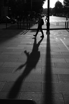 Walking shadow