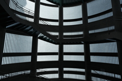 mesh and stairs