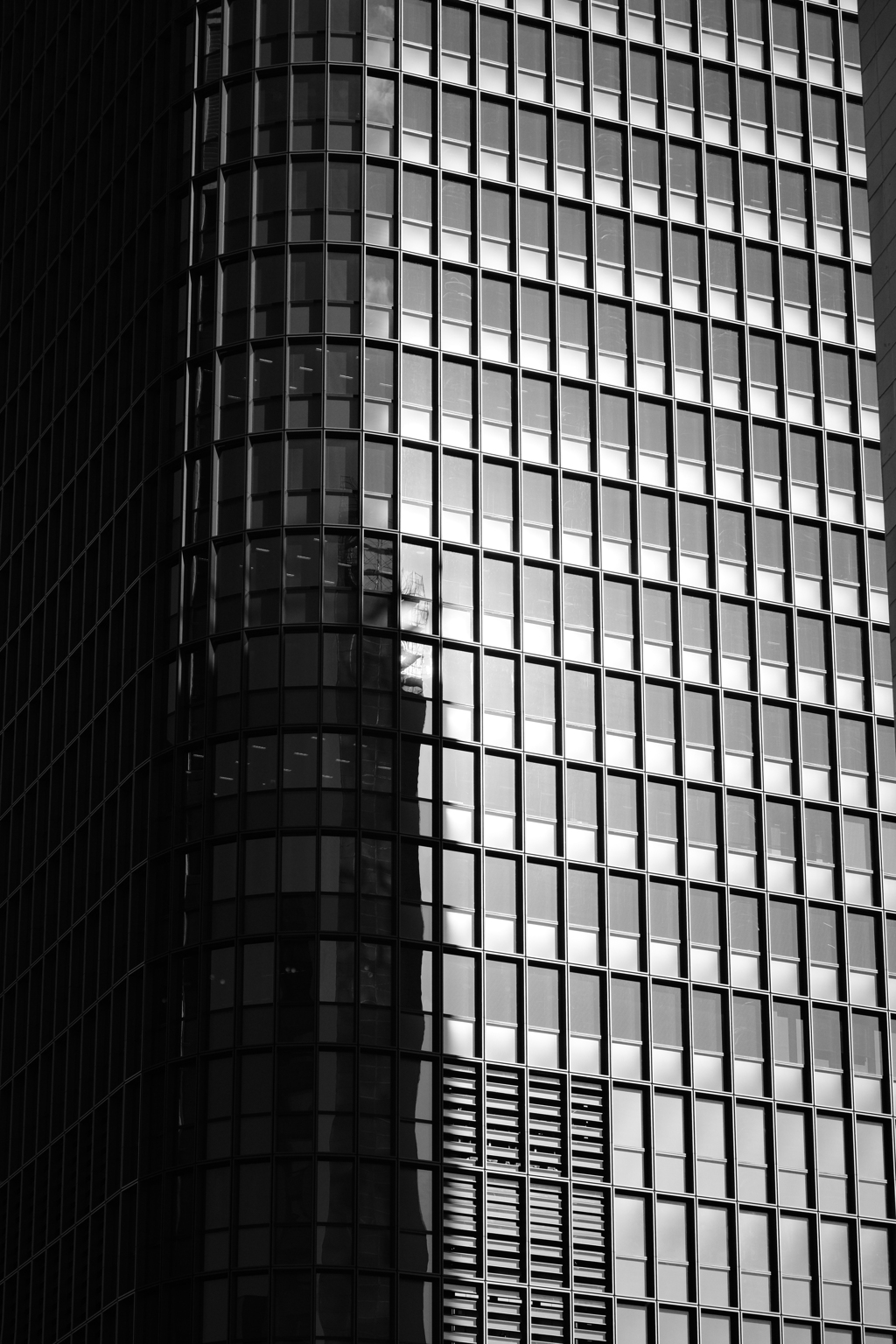 glass curtain wall summer