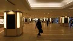 At the underground mall