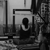 weaving woman