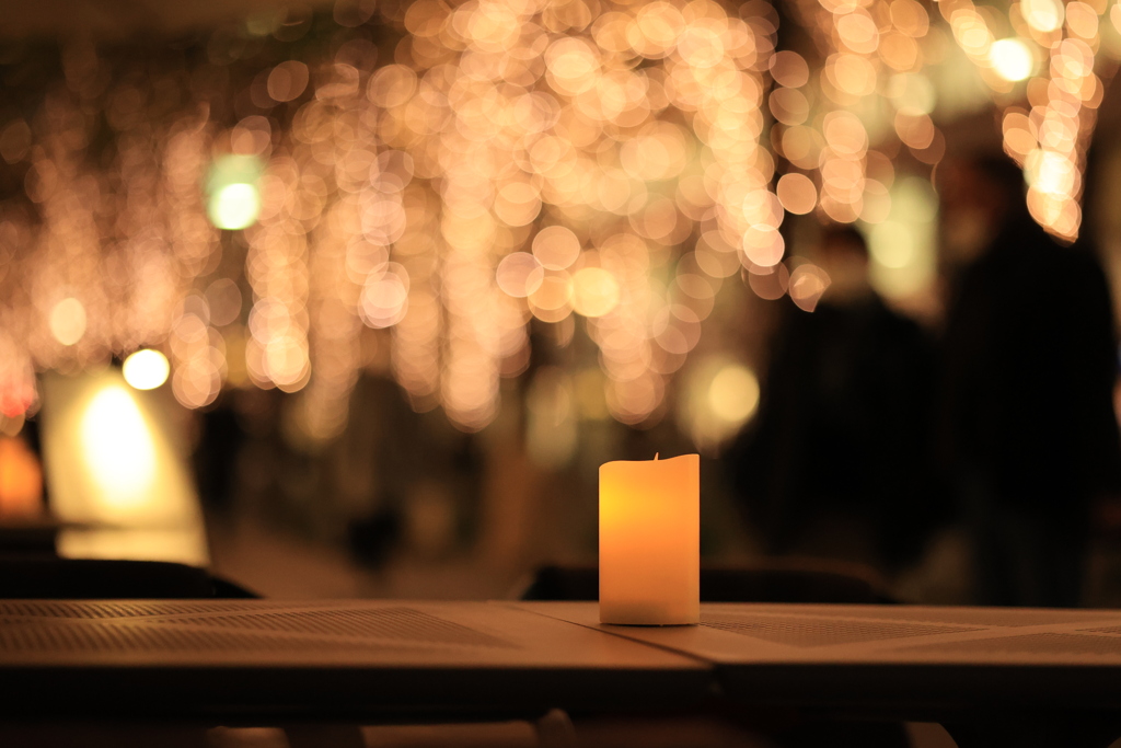 Starry candle