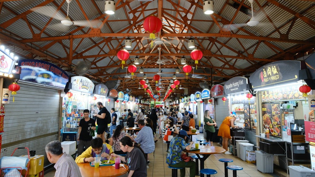 Enjoy international cuisine