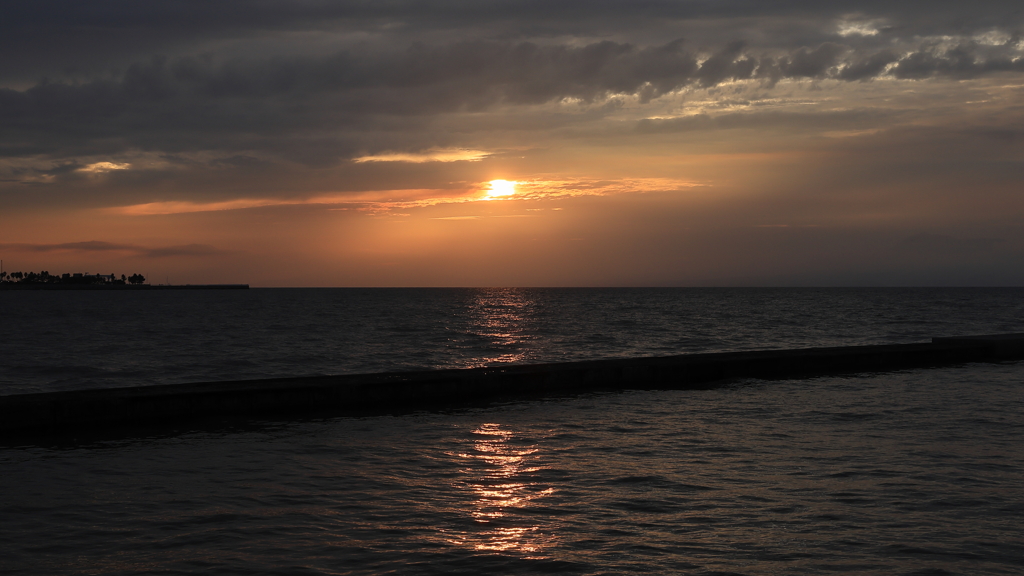 just a moment of sunset